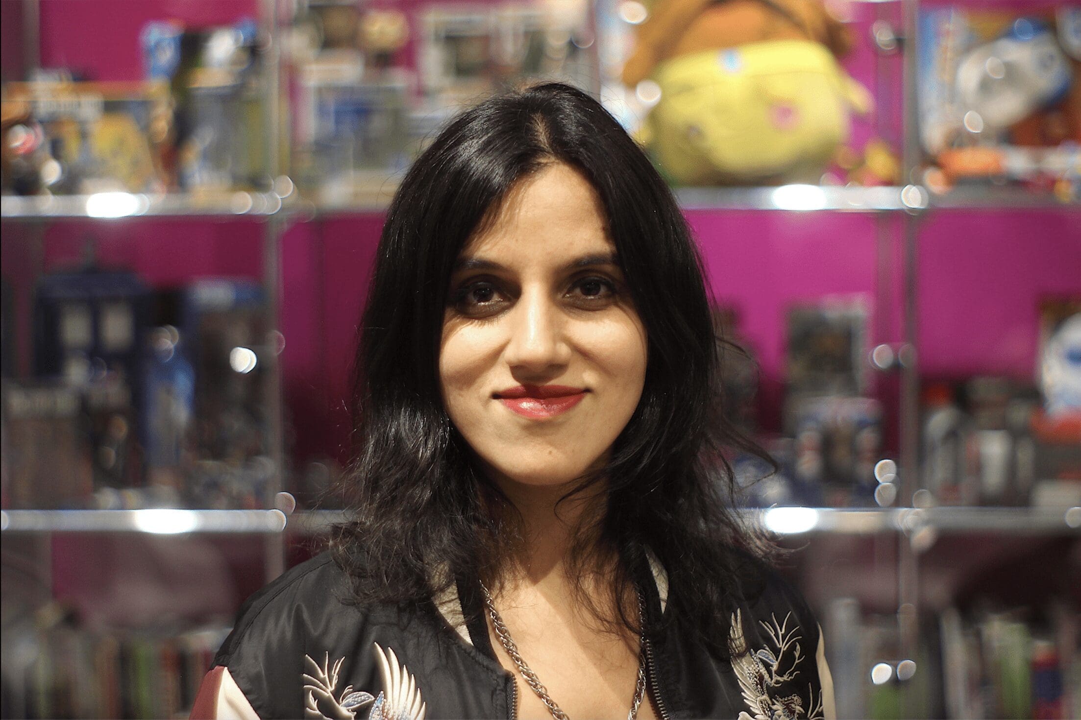 Image of BBC Studio's head of licensing and sustainability, Anita Mahju.
