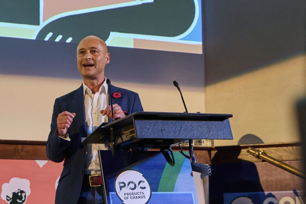 Jonathan Baker, Fabacus, on stage at POCC 24.