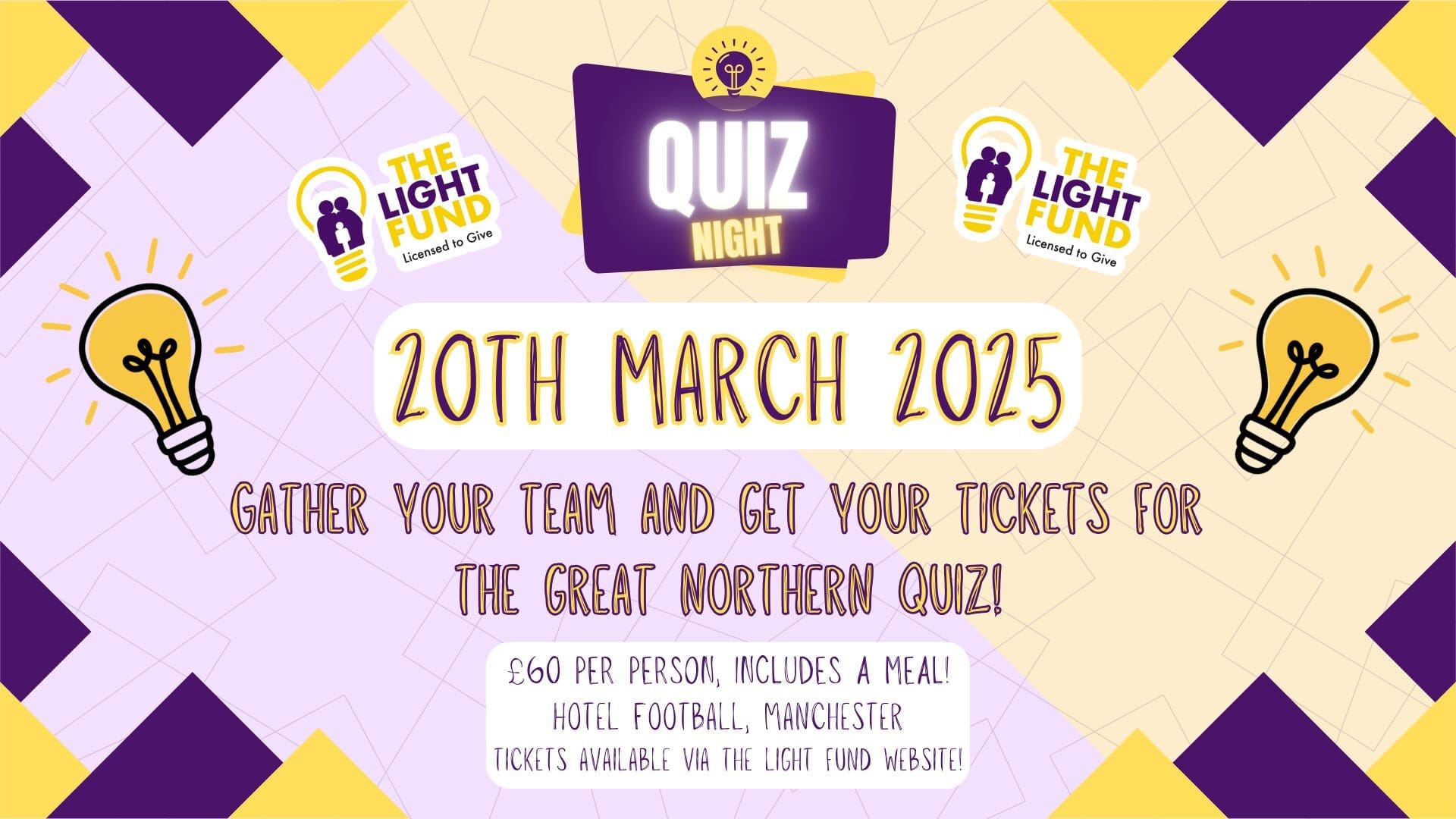 Light Fund Northern Quiz 2025 ad graphic.